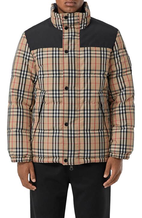 burberry brit puffer jacket|burberry reversible puffer jacket.